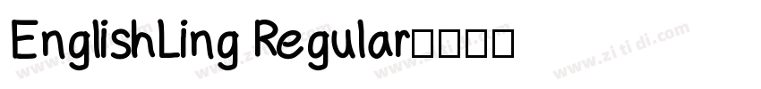 EnglishLing Regular字体转换